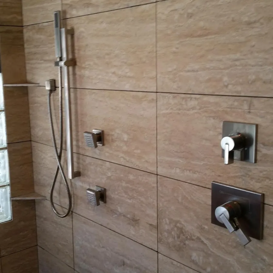 Shower fixture installation for Water Heater Replacement in Puyallup